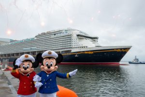 Disney Cruise Line Christens Disney Adventure with Star-Studded, Music-Filled Celebration in Singapore